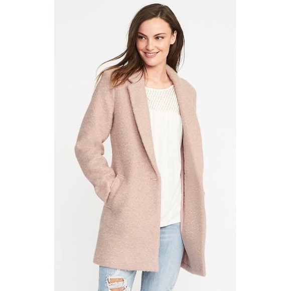 old navy blush coat